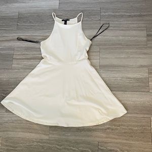 Simple white dress